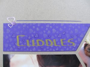 Use a gel pen to enhance some of the shapes.