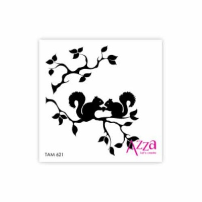 Squirrel micro stamp